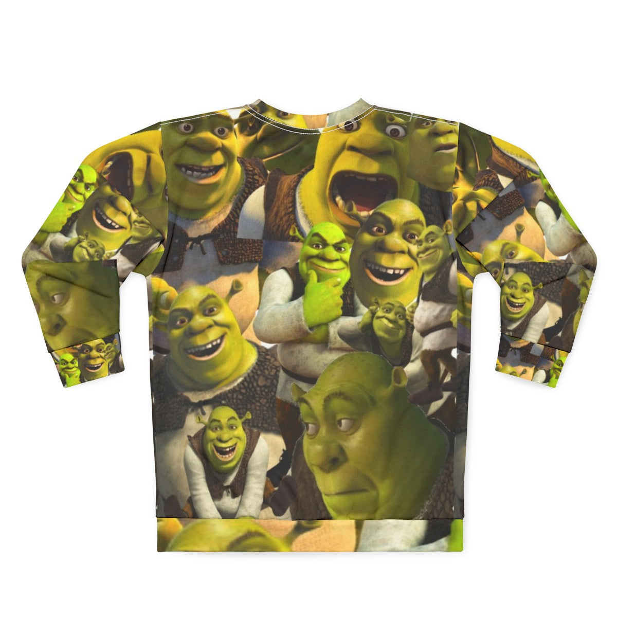 Shrek Inspired Sweatshirt - Back