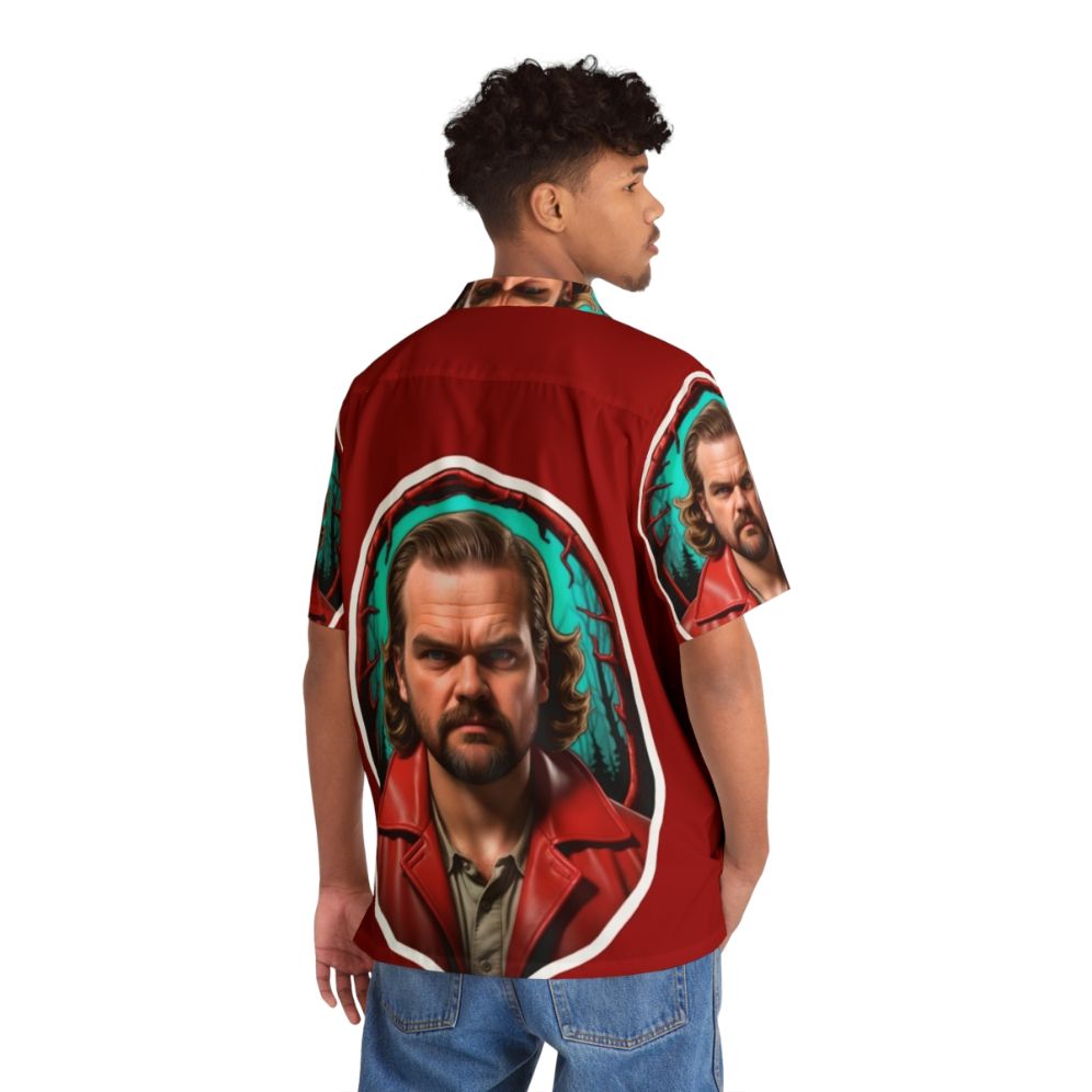 Stranger Things Jim Hopper Netflix Hawaiian Shirt - People Back