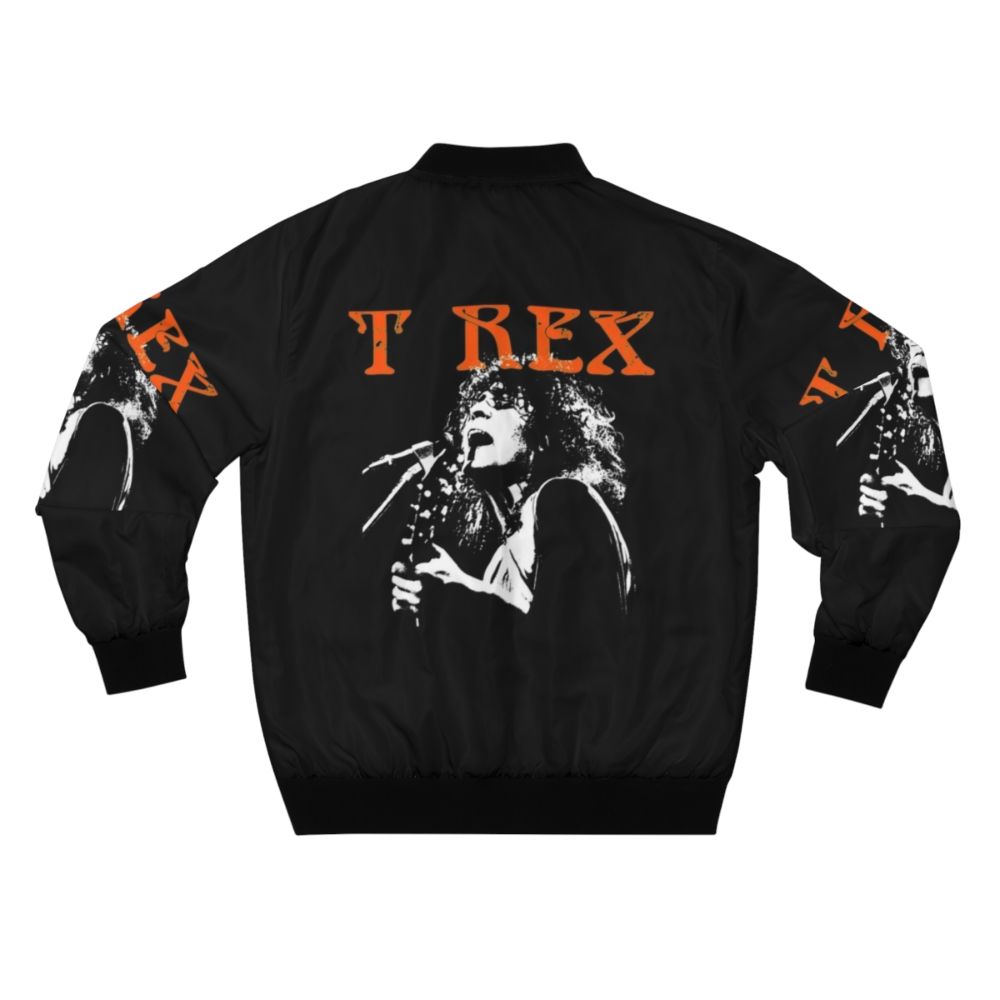 T Rex Band Music Bomber Jacket - Back