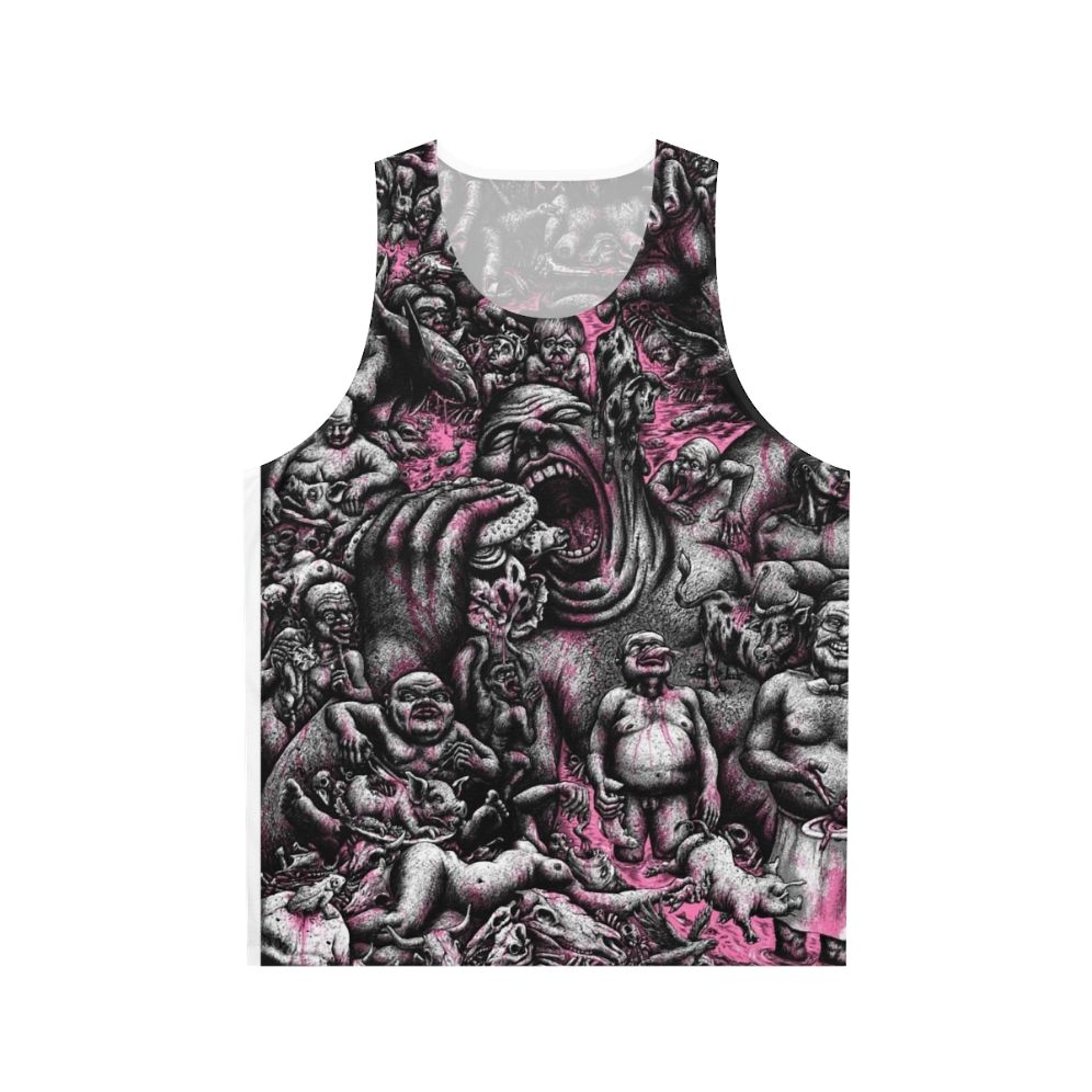 Bloody Horror Skull Unisex Tank Top