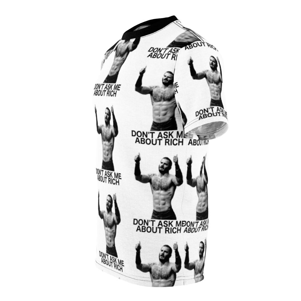 Crossfit inspired t-shirt design featuring Mat Fraser and Rich Froning - men left