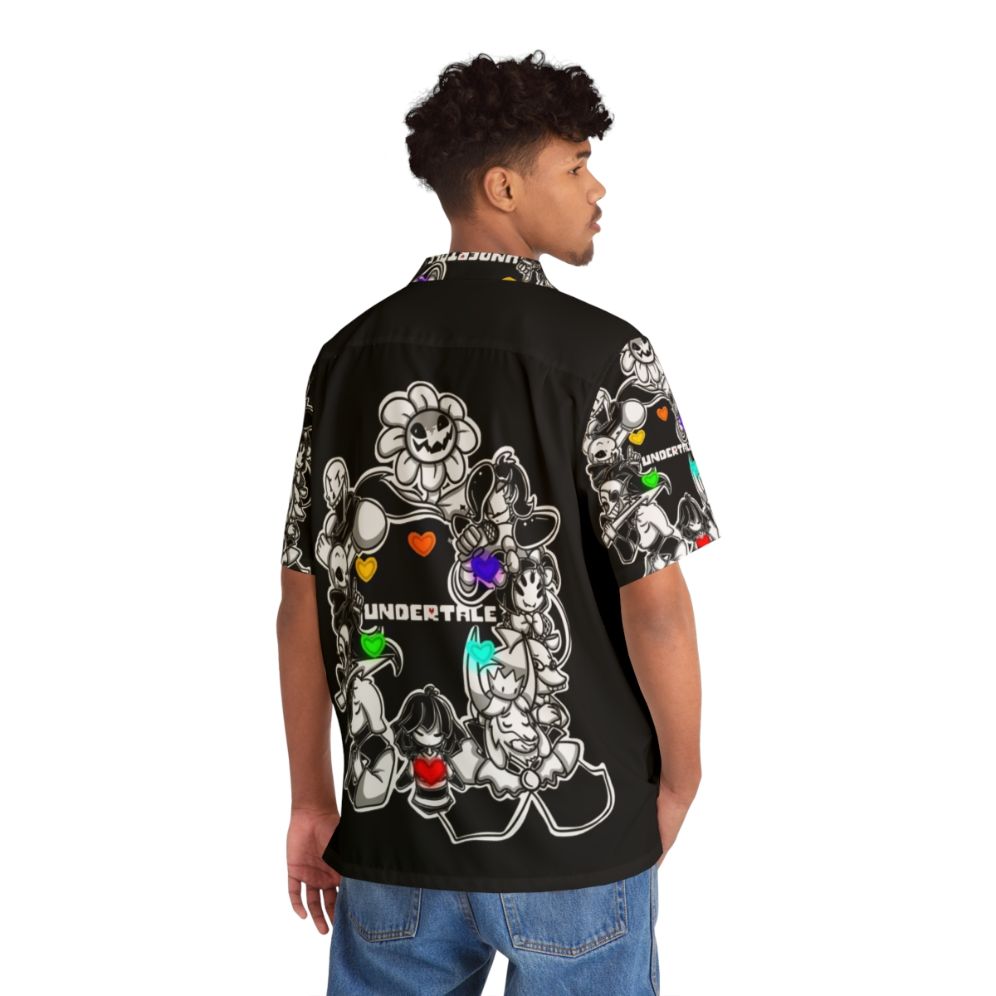 Undertale Inspired Hawaiian Shirt - People Back