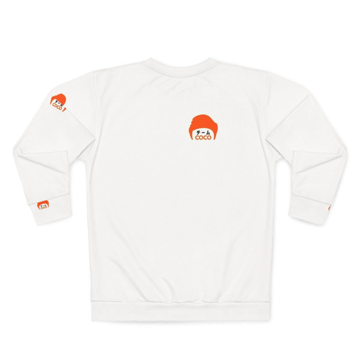 Conan O'Brien Team Coco Japanese Kanji Graphic Sweatshirt - Back