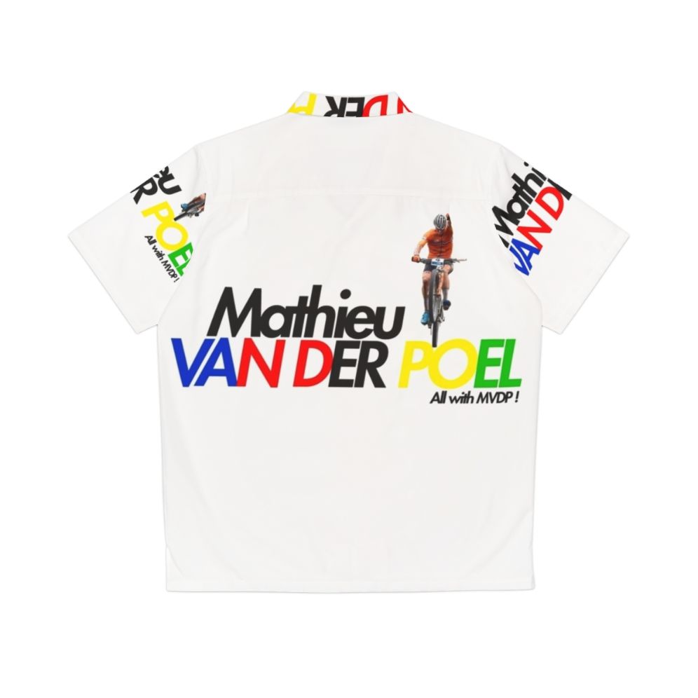 Mathieu Van Der Poel MVDP Hawaiian Cycling Jersey - Back