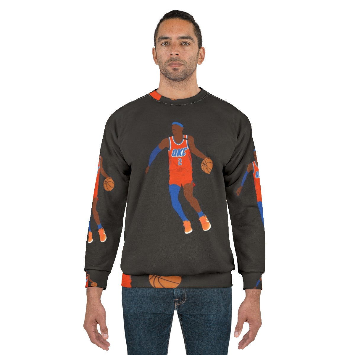 Shai Gilgeous-Alexander Basketball Player Sweatshirt - men