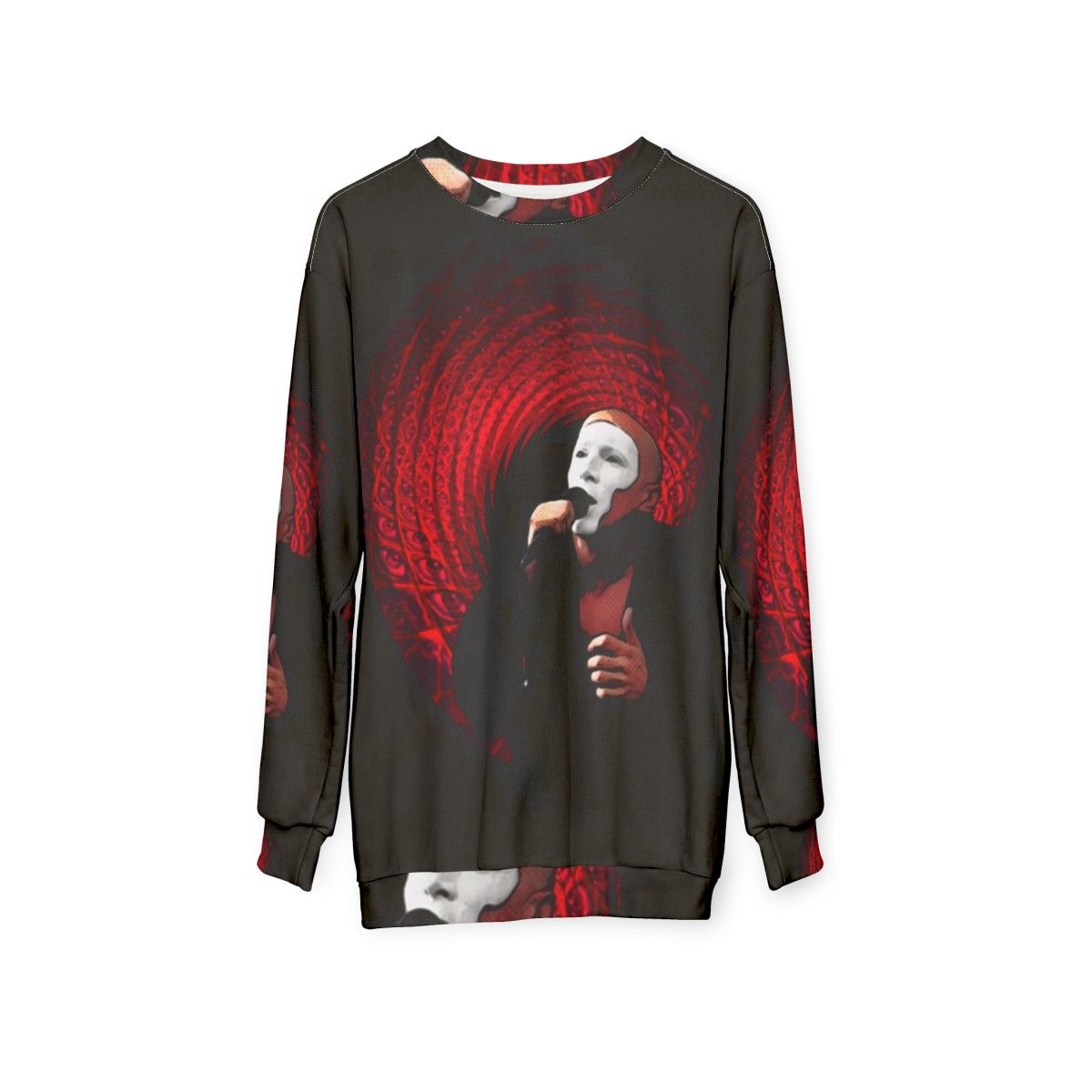 Jambi Sweatshirt with Tool Band and Maynard James Keenan Graphics - hanging