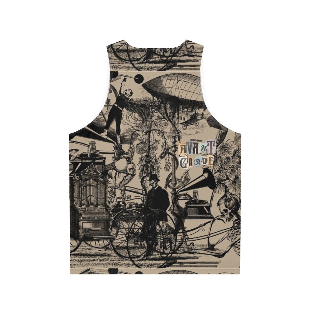 Avant garde music creative process unisex tank top - Back