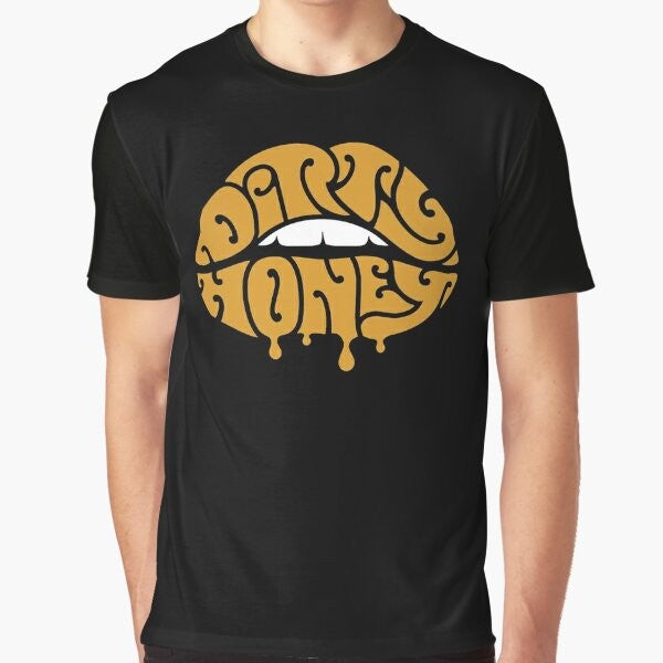 Dirty Honey Band Logo Graphic T-Shirt