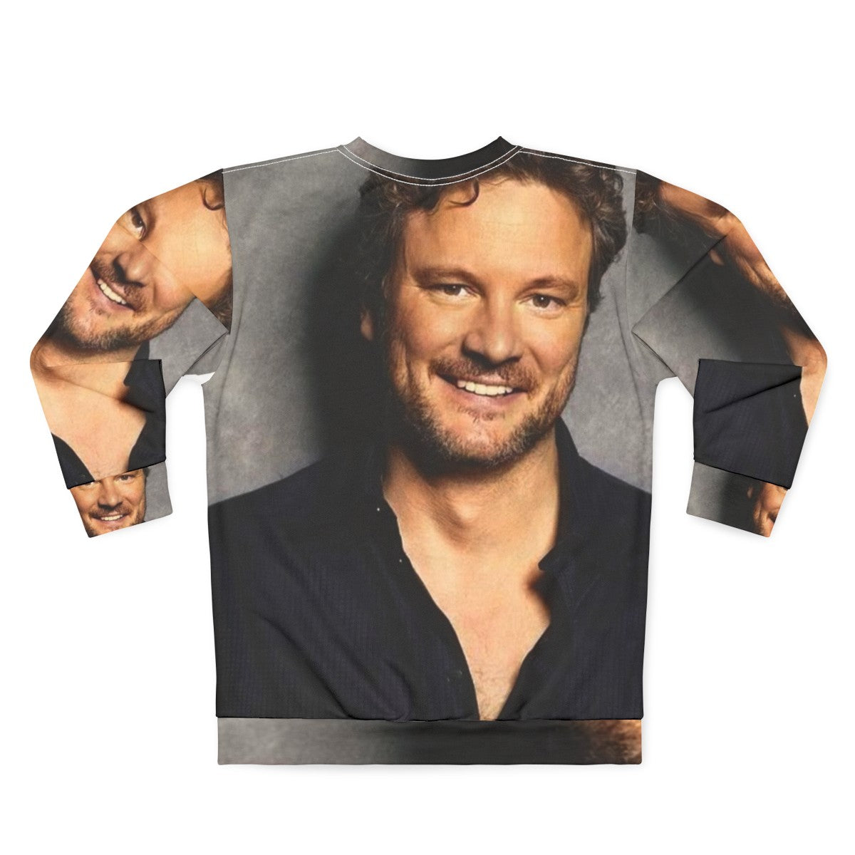 Handsome Colin Firth British Actor Sweatshirt - Back