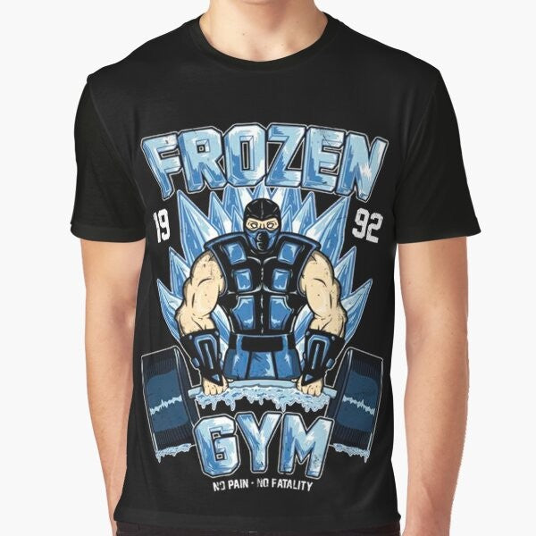 Mortal Kombat SubZero Gym Graphic T-Shirt