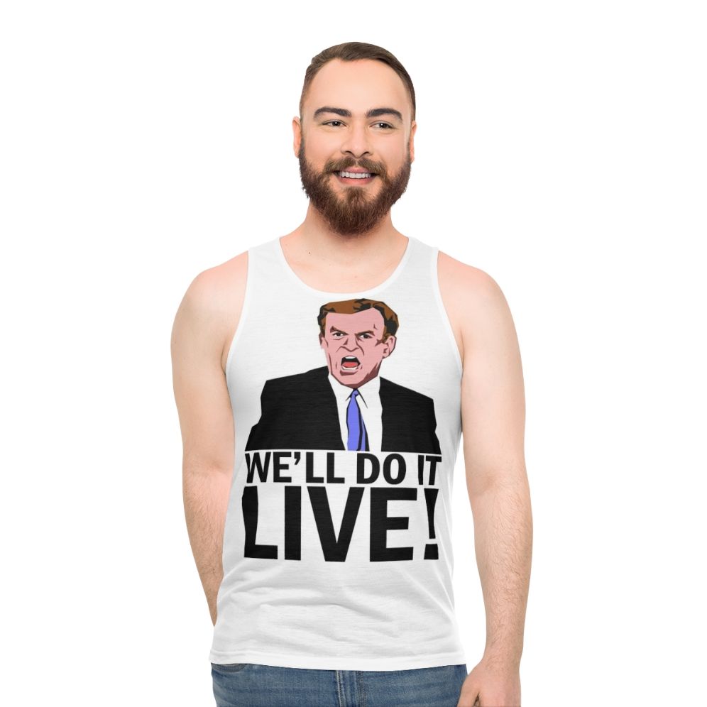 Unisex 'We'll Do It Live!' Funny Meme Tank Top - men