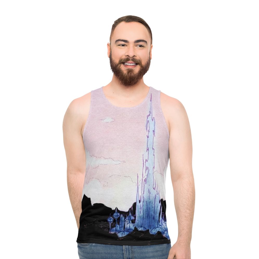 The Crystarium Unisex Tank Top - Final Fantasy XIV Shadowbringers - men