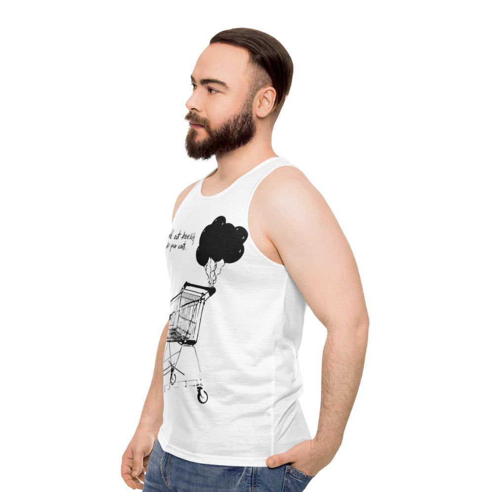 NF Unisex Tank Top - men side