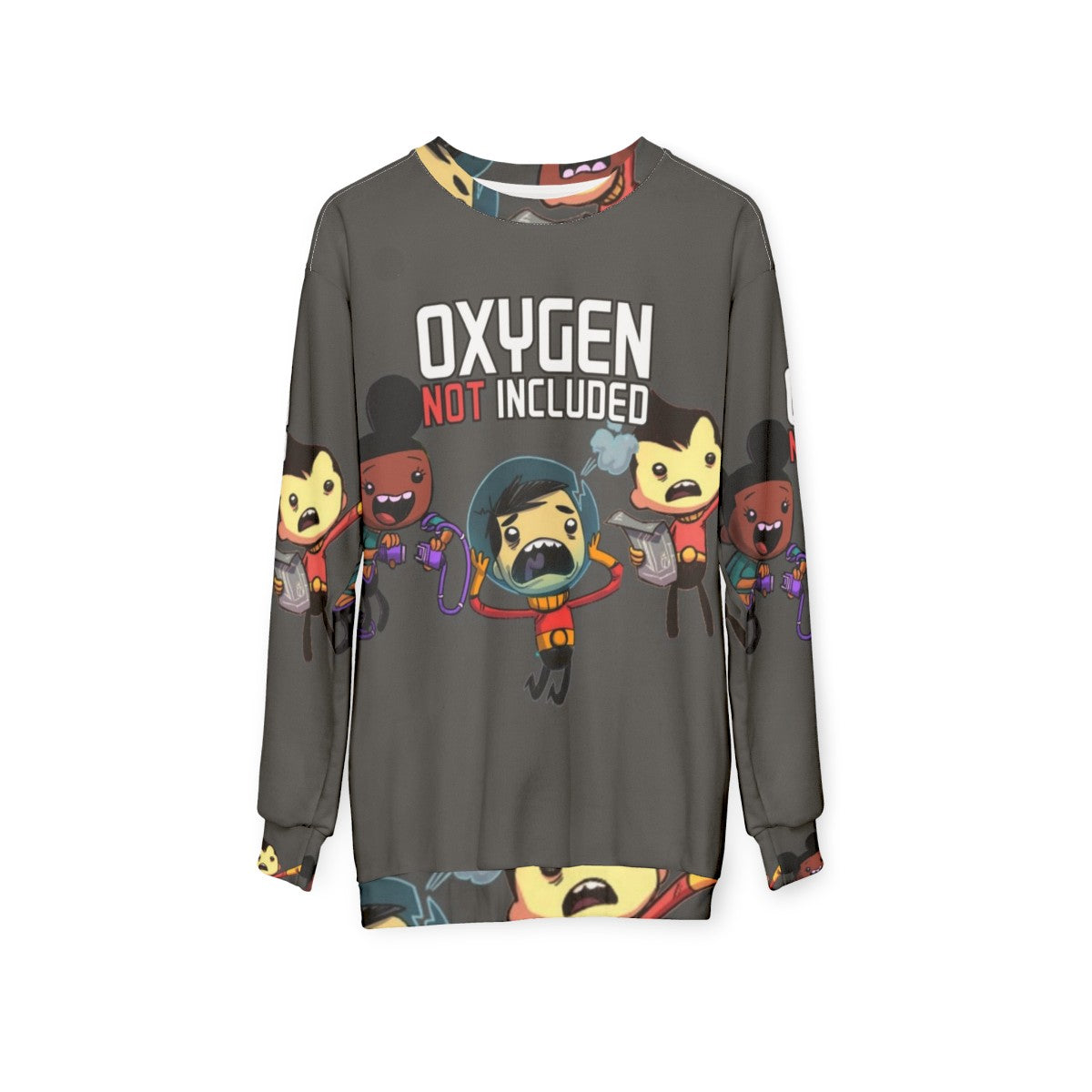 Oxygen Not Included Sweatshirt - hanging