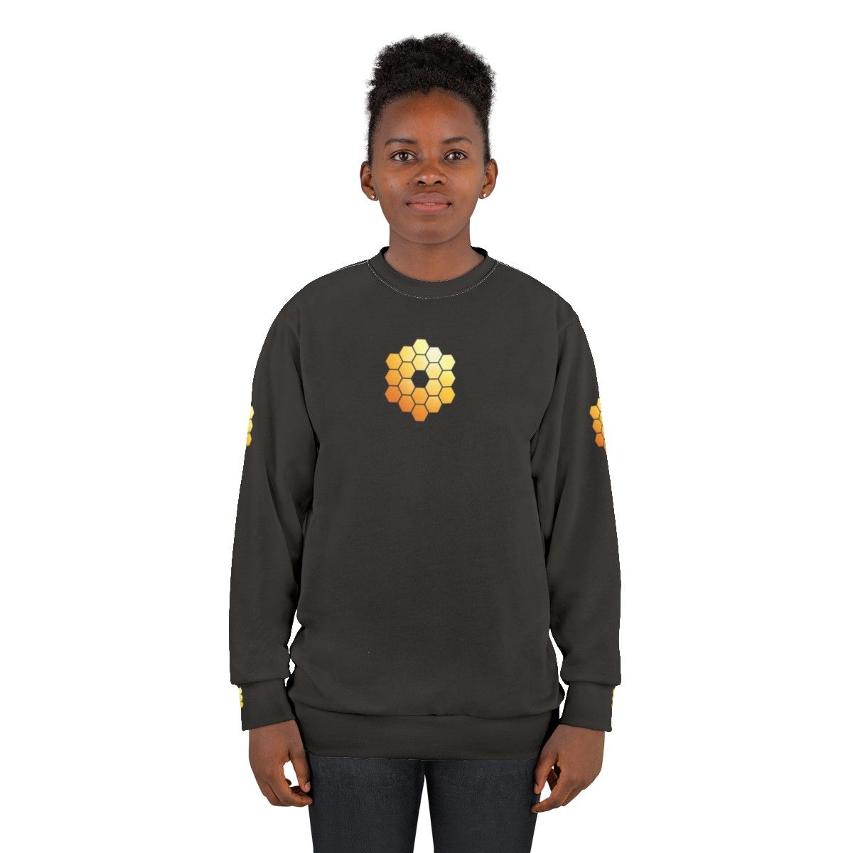 JWST Sweatshirt featuring the James Webb Space Telescope - women