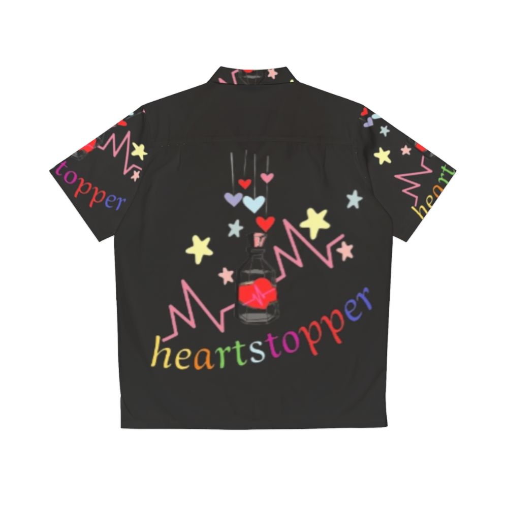 Heartstopper Valentines Day Hawaiian Shirt - Back