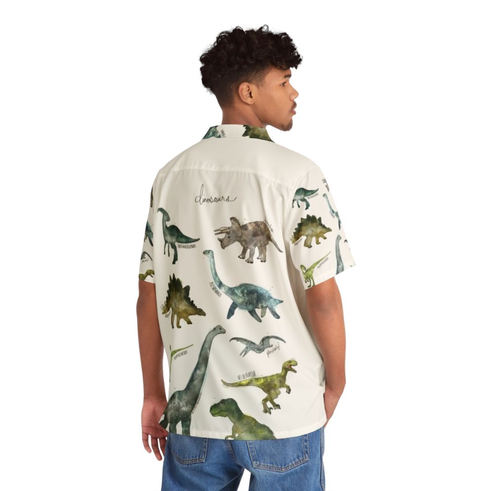 Dinosaurs Hawaiian Shirt - People Back