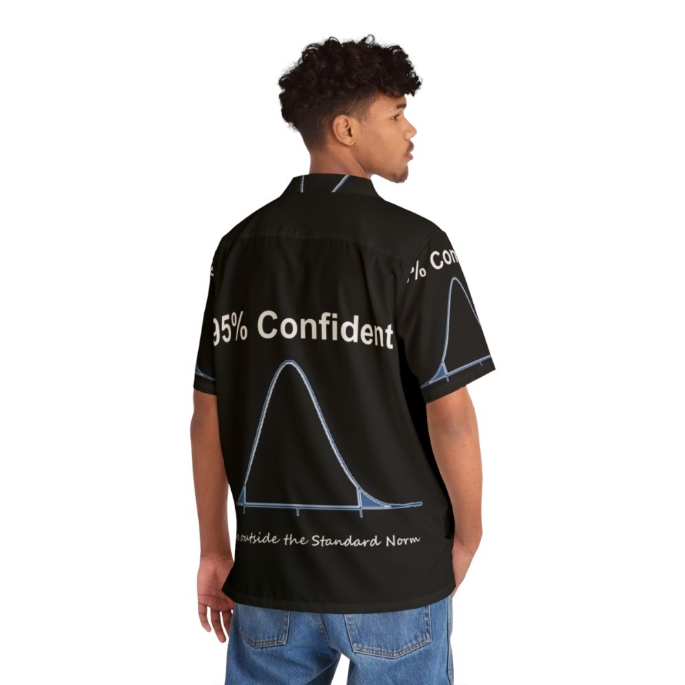 Confident Data Science Hawaiian Shirt for Math Teachers and Computer Nerds - People Back