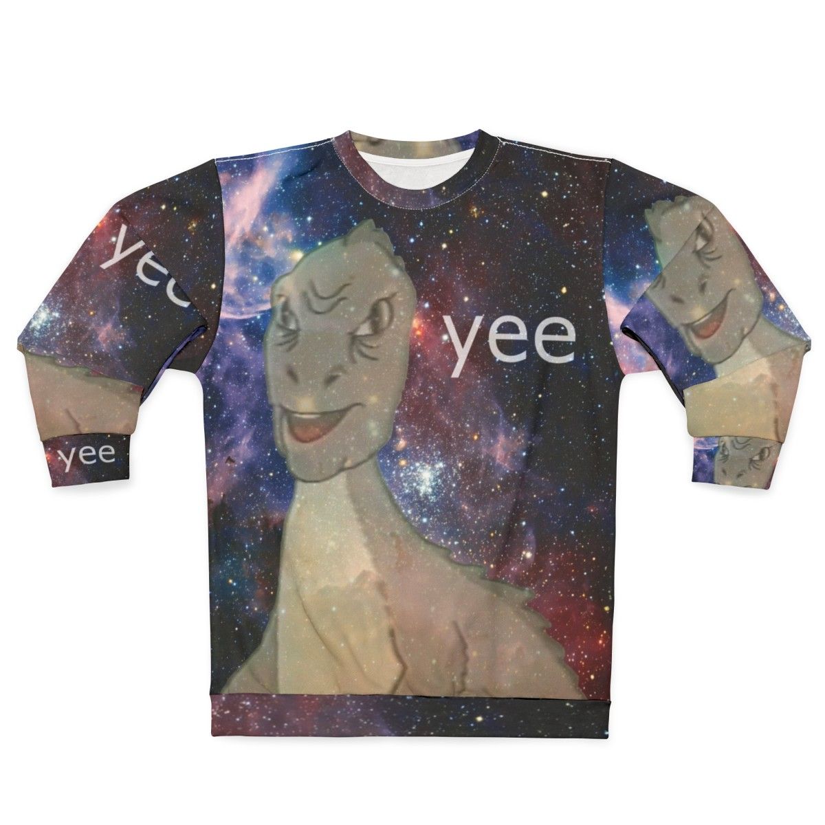 Cosmic T-Rex Dinosaur Sweatshirt