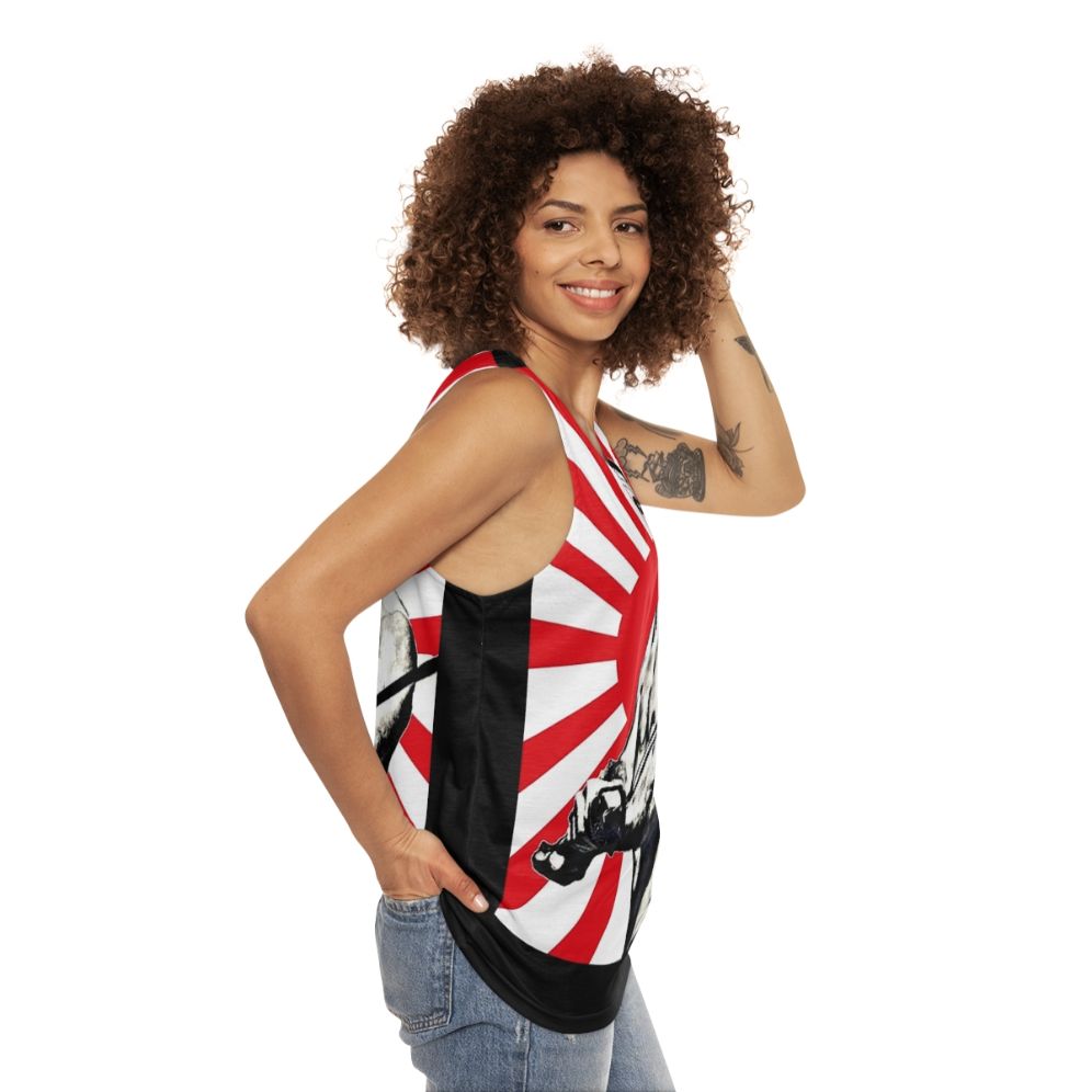 Yukio Mishima Unisex Tank Top - women side