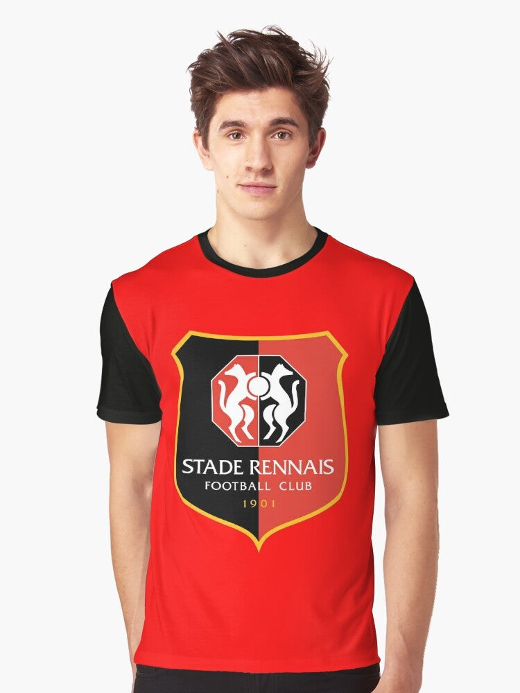 Stade Rennais FC graphic t-shirt for sports fans - Men