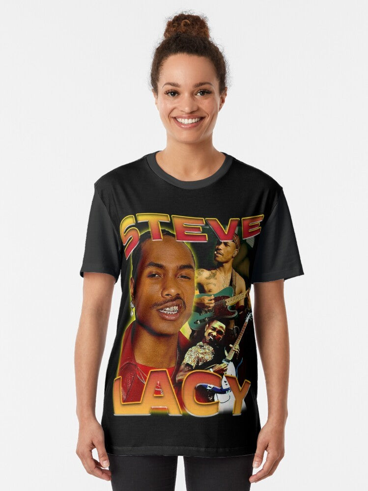 Steve Lacy Bootleg Vintage Graphic T-Shirt - Women