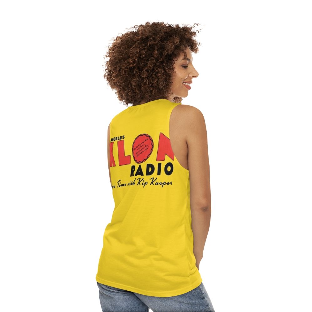 Unisex Klon Radio Music Tank Top - women back