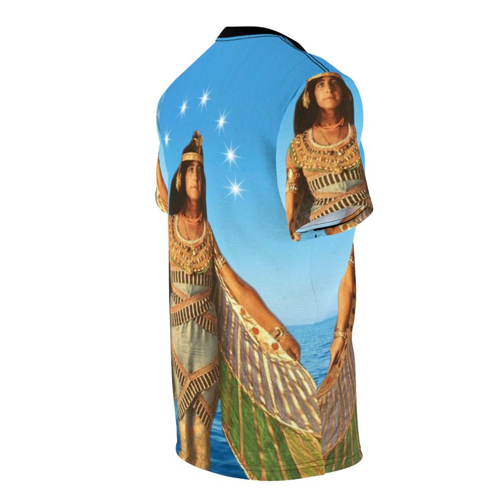 Mystical Priestess Inspired T-Shirt with Colorful Fantasy Artwork - men right