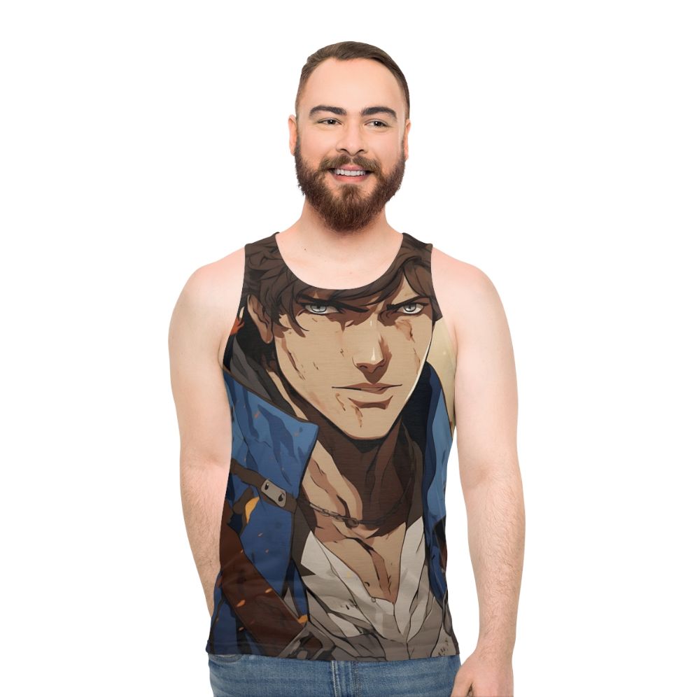 Castlevania Nocturne Richter Belmont Unisex Tank Top - men