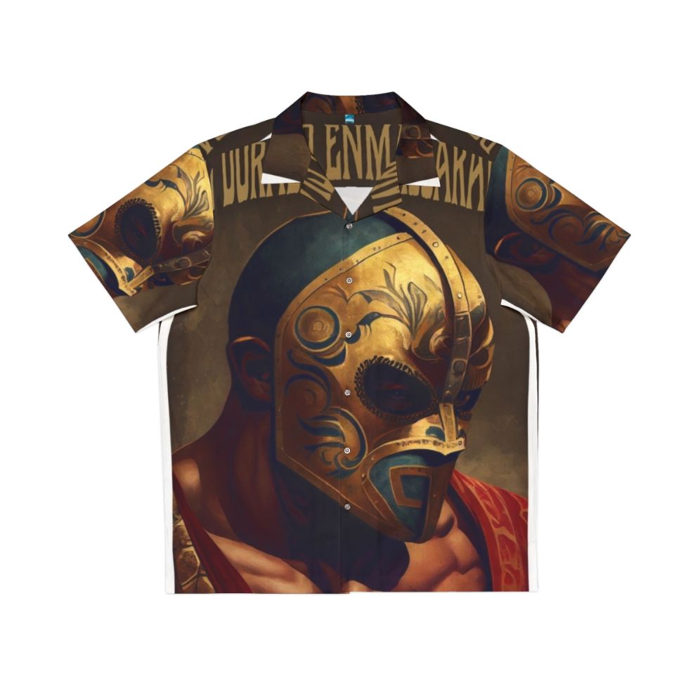 Masked Wrestler Hawaiian Shirt