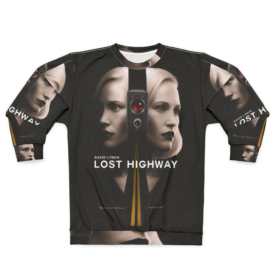 "Lost Highway" David Lynch movie-inspired sweatshirt