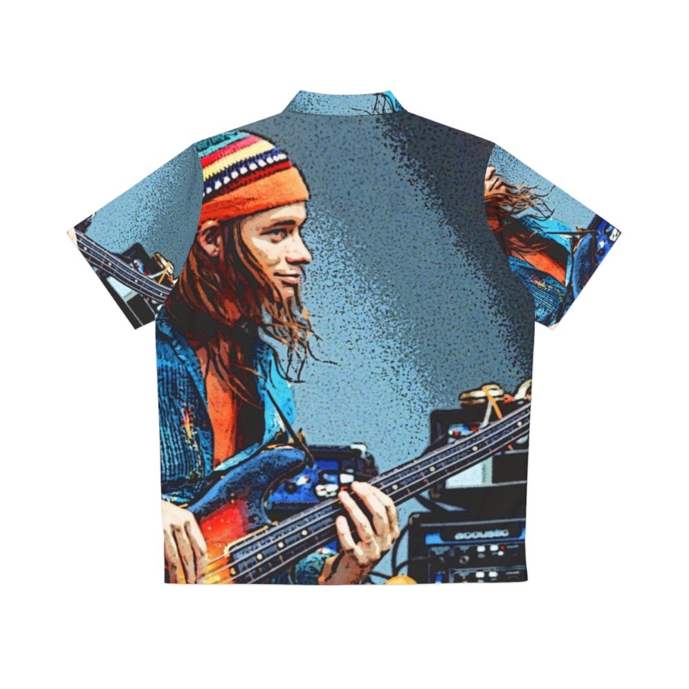 Jaco Pastorius Bassist Hawaiian Shirt - Back