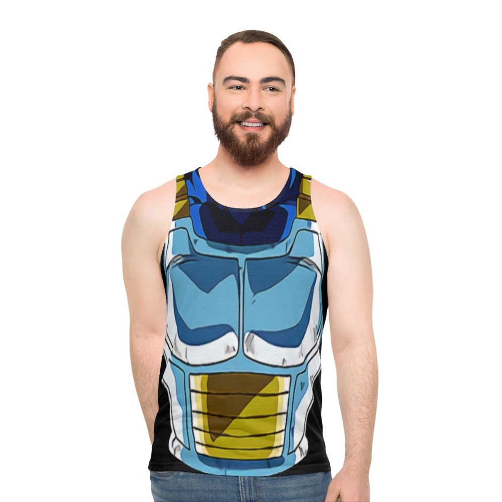 Dragon Ball Vegeta Armor Unisex Tank Top - men