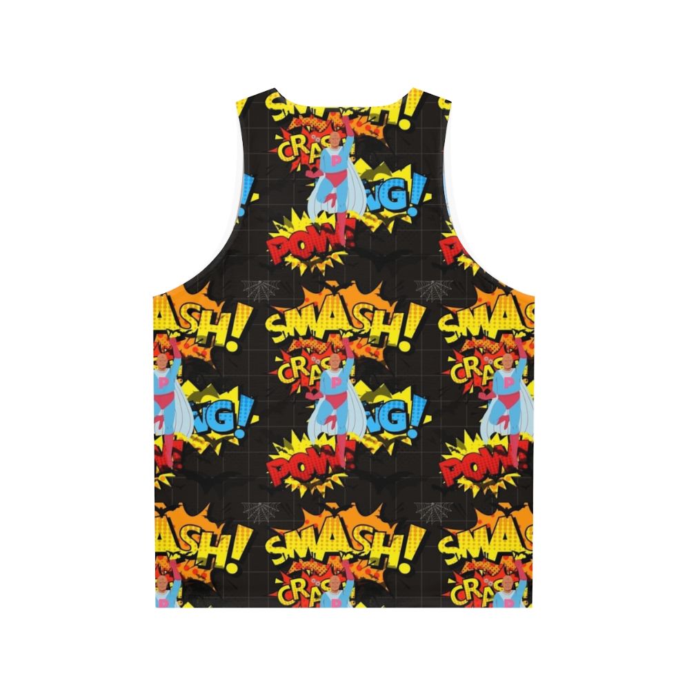 Superhero-inspired Classic Hero Unisex Tank Top - Back