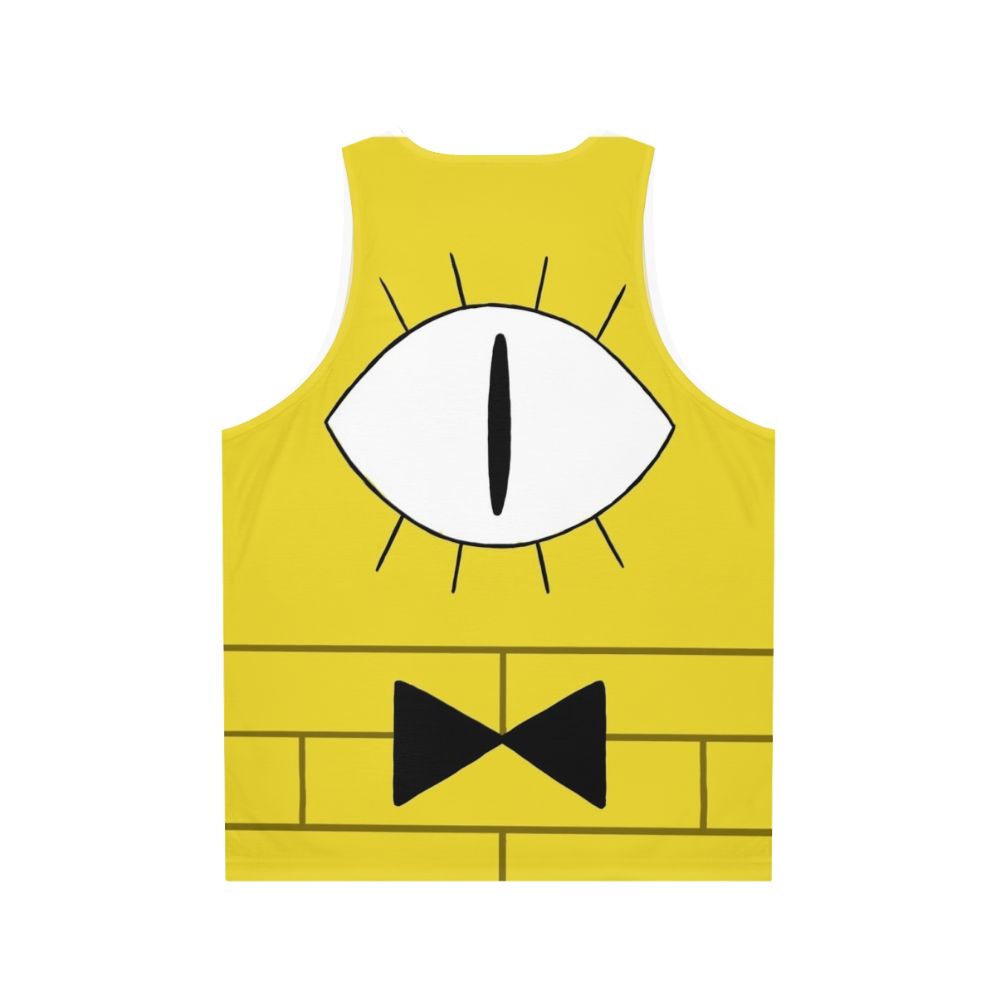 Gravity Falls Bill Cipher Unisex Tank Top - Back