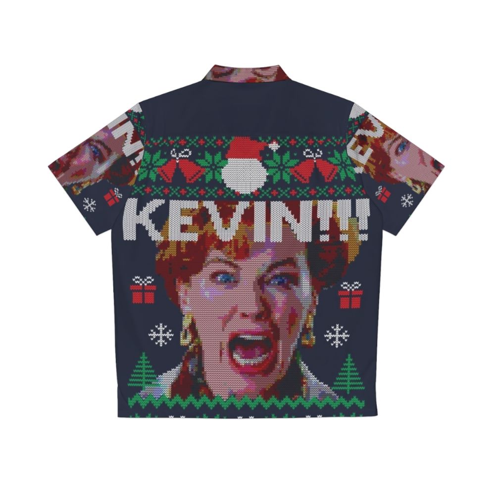 Kevin's classic retro Hawaiian shirt from the 90s comedy film "Home Alone" - Back