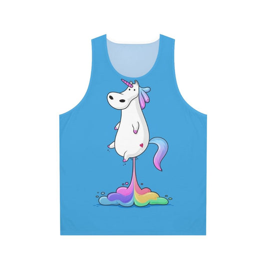 Unicorn Fart Unisex Tank Top