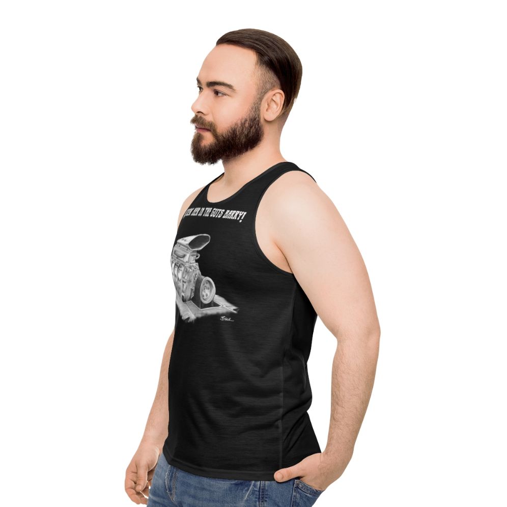 Unisex Mad Max Supercharger Tank Top - men side