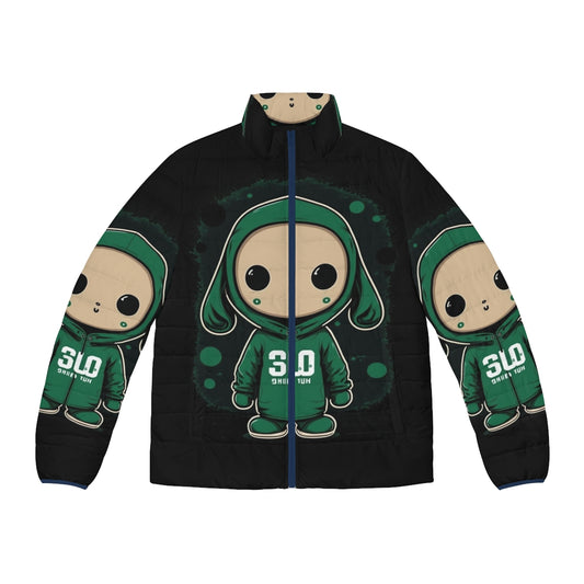 Squid Game inspired Kang Sae Byeok Player 67 Puffer Jacket