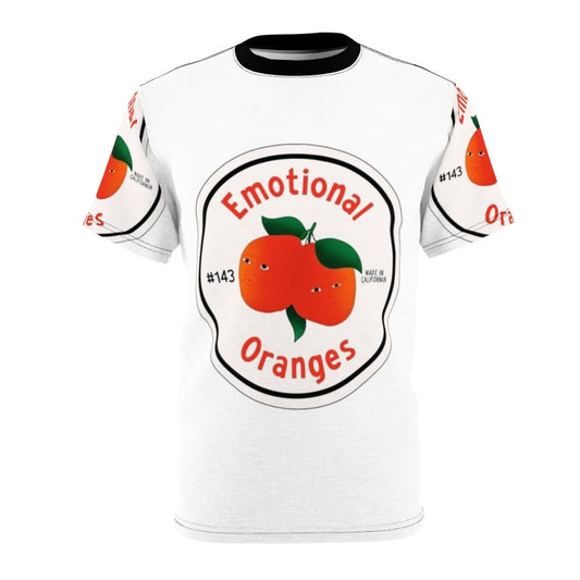 Stylish t-shirt featuring the logo of the popular indie band Emotional Oranges