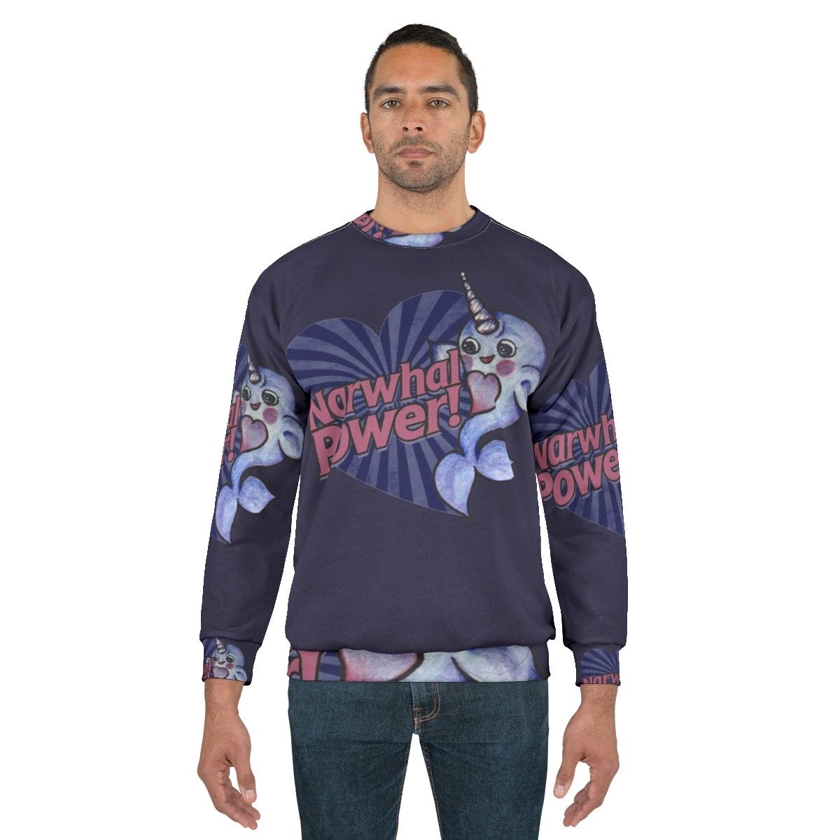 Narwhal Power Sweatshirt - men