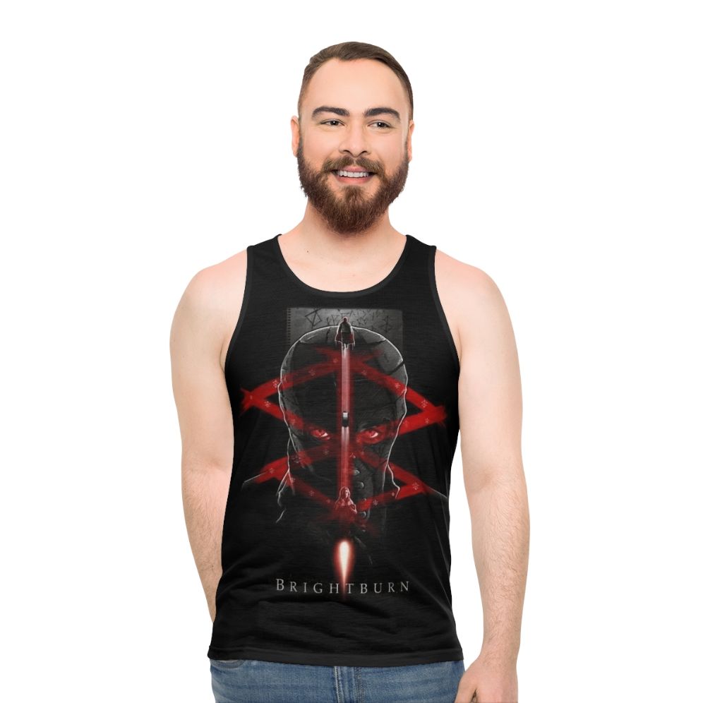 Brightburn horror superhero alien unisex tank top - men