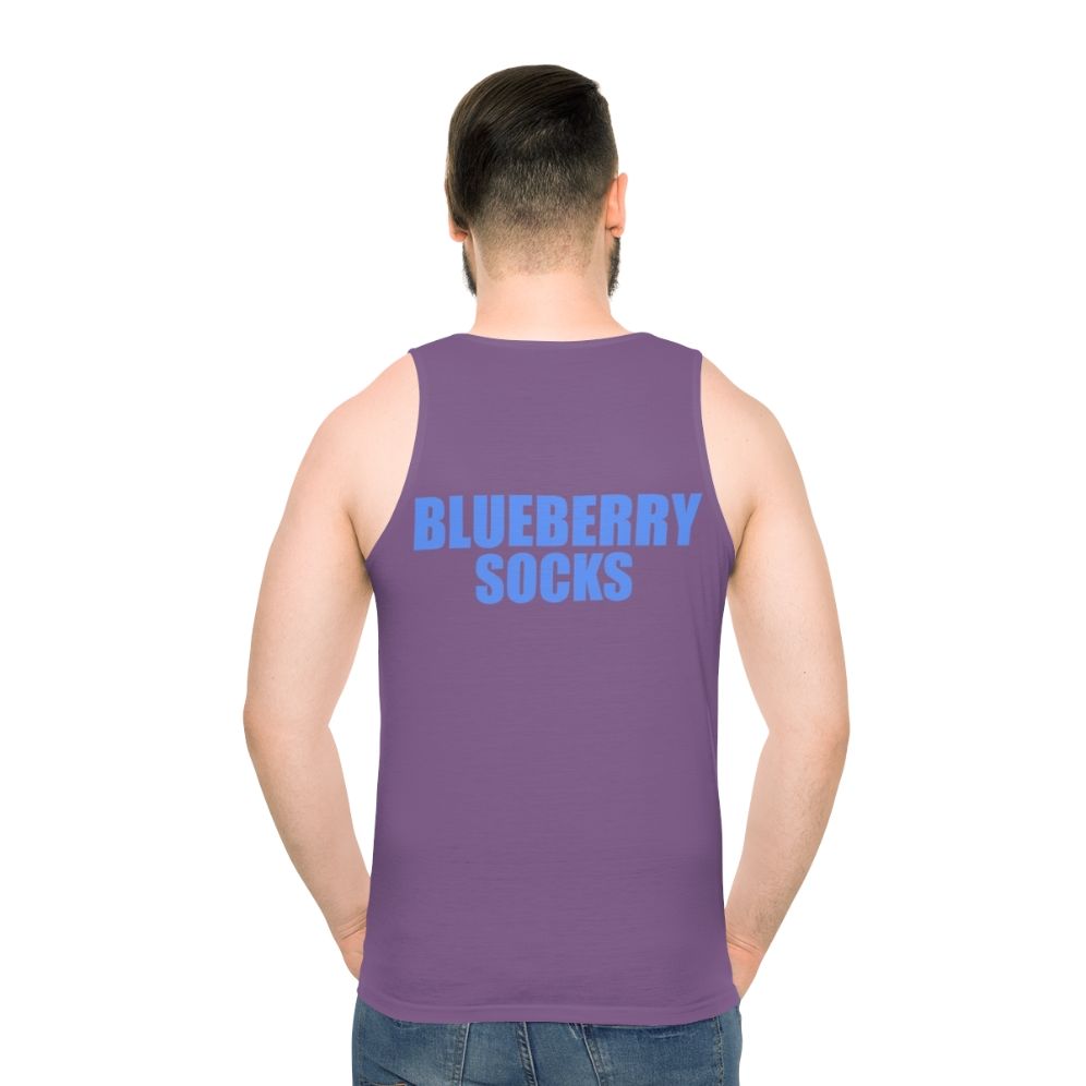 Icarly Penny Blueberry Unisex Tank Top - men back