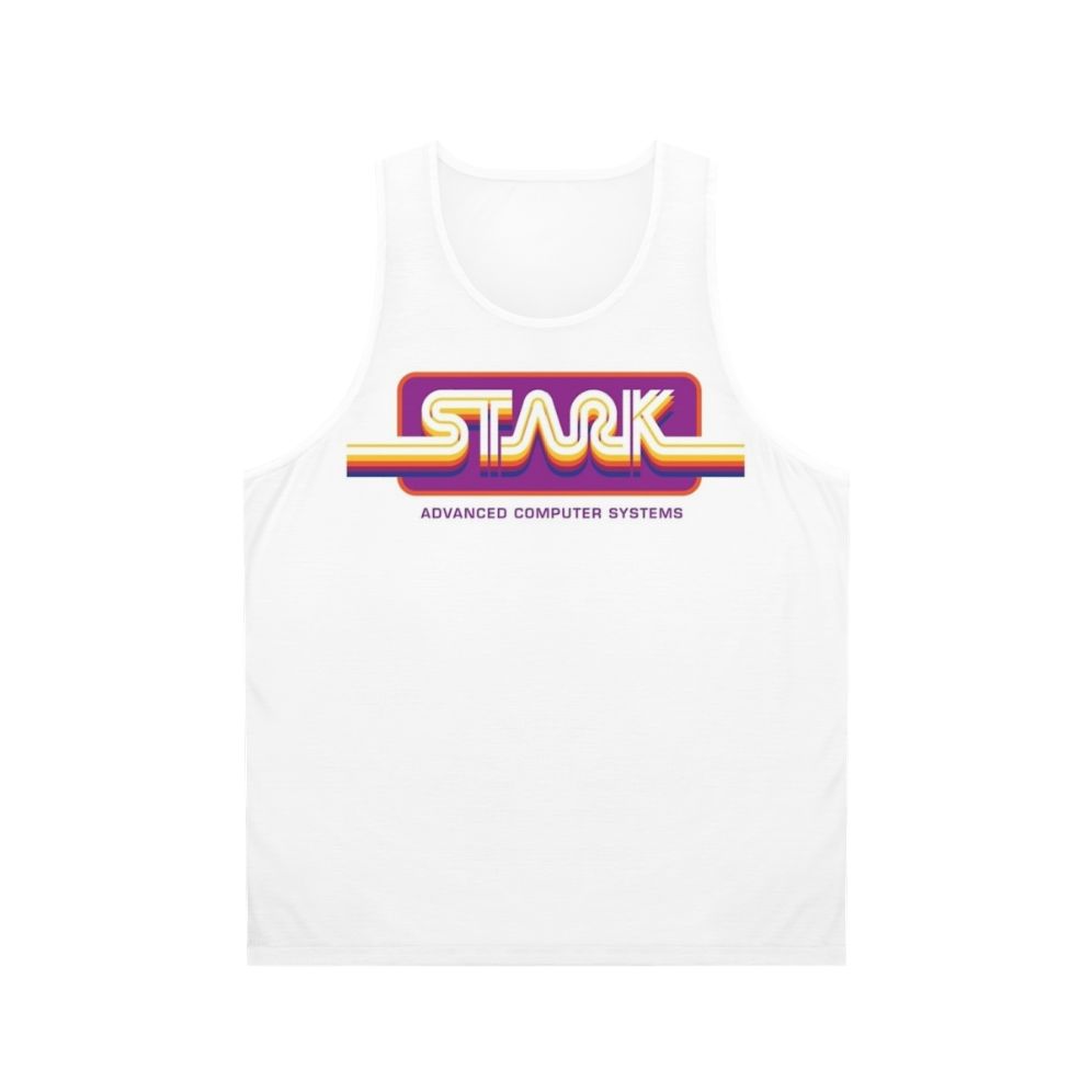 1980s Stark Technologies Computer Graphics Unisex Tank Top