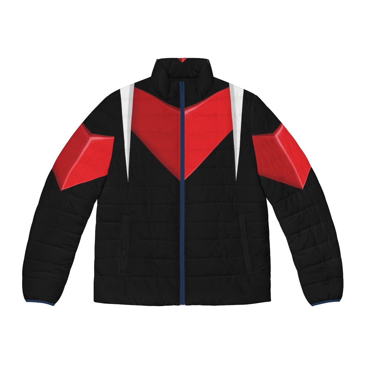 Grendizer Puffer Jacket with Mecha-Inspired Design