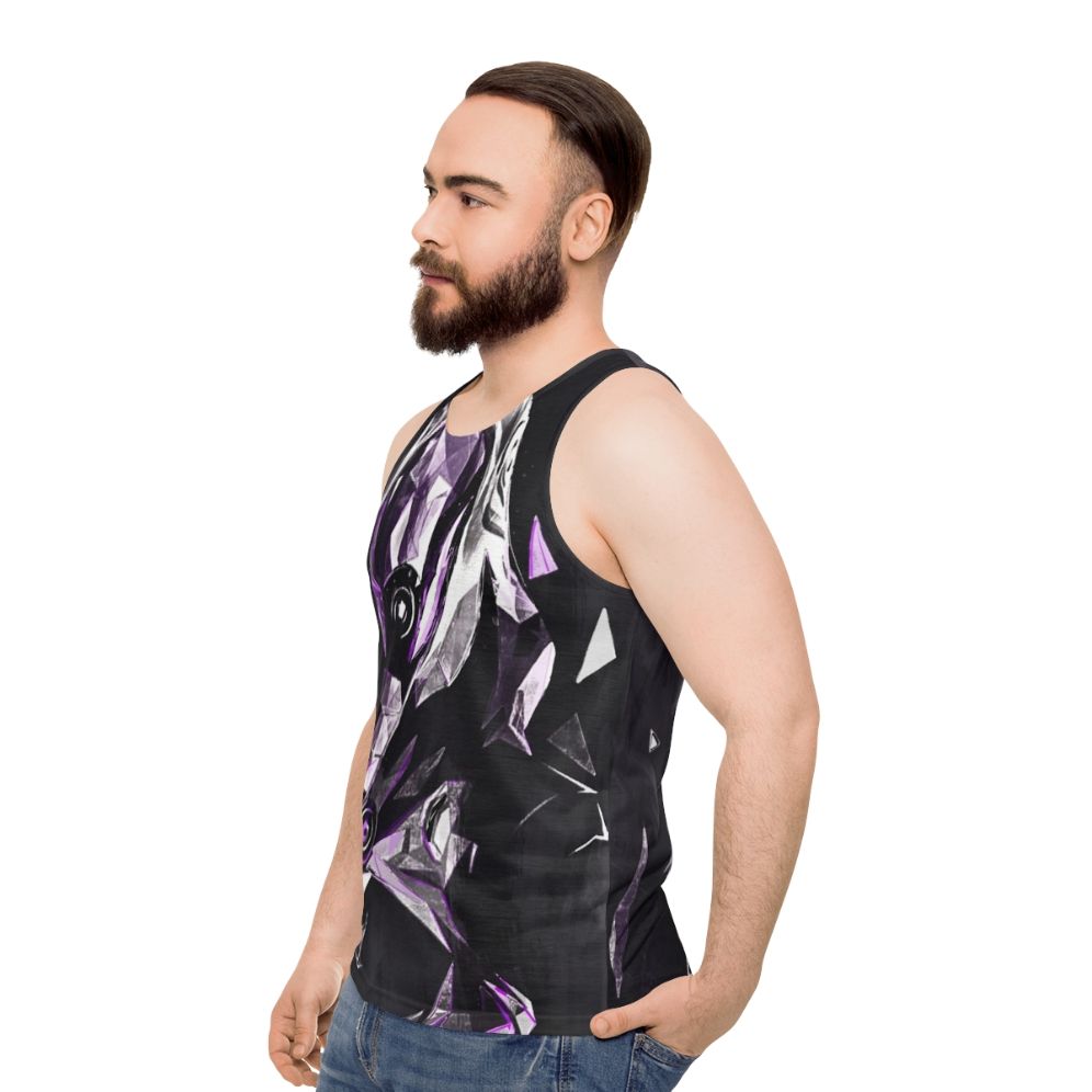 Mass Effect Tali Pilgrimage Unisex Tank Top - men side