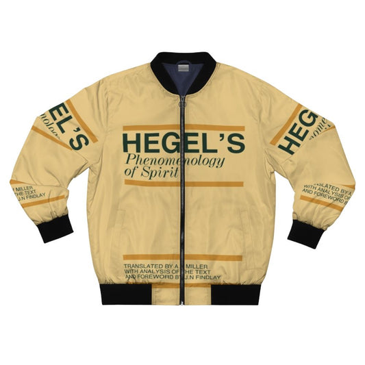 Hegel's Phenomenology of Spirit-inspired bomber jacket