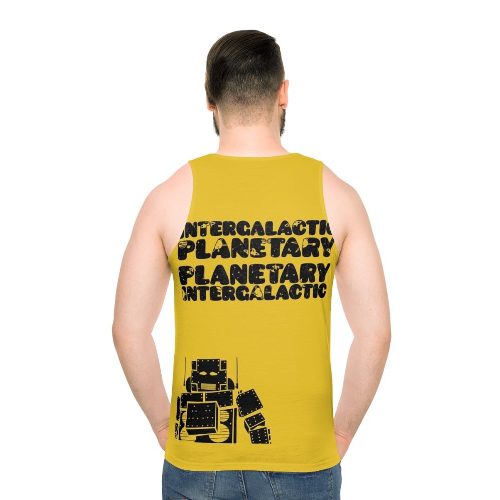 Beastie Boys Intergalactic Unisex Space-Themed Tank Top - men back