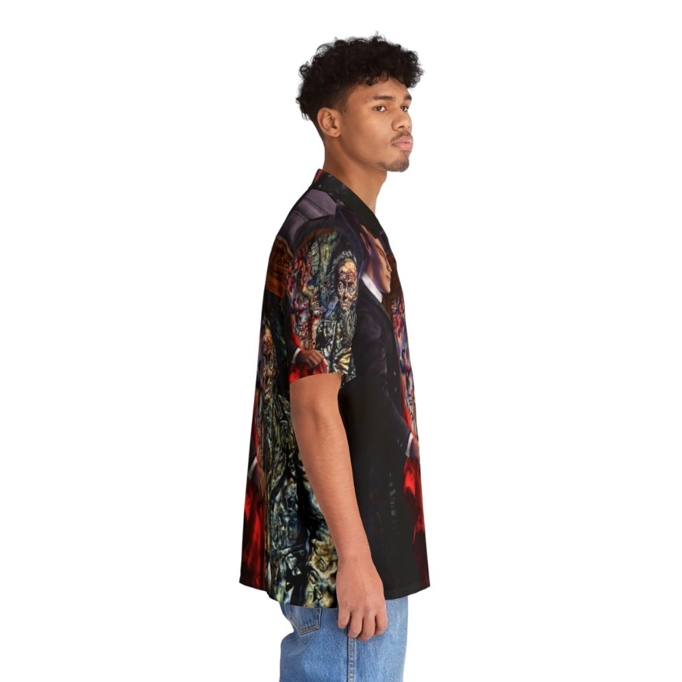 Dorian Gray Revisited Hawaiian Shirt with Gothic Horror Theme - People Pight