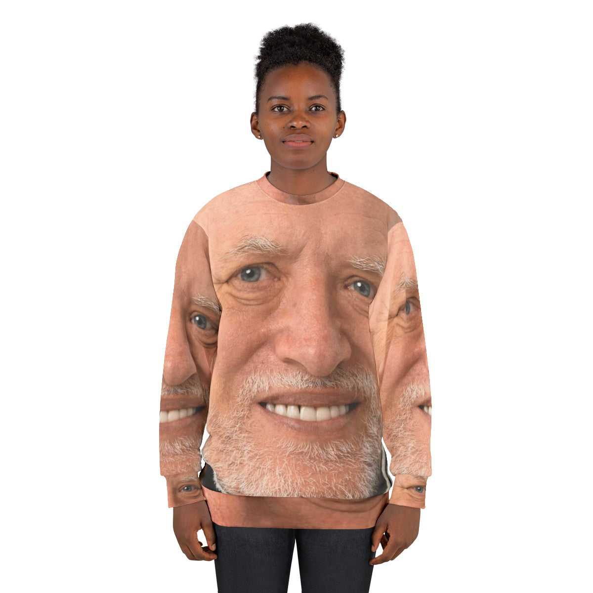 High Definition Hide The Pain Harold Meme Sweatshirt - women